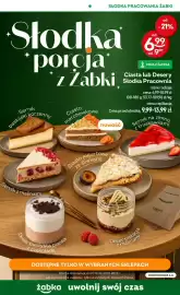 Żabka gazetka Strona 53: Sernik baskijski korzenny Słodka Pracownia €6,99