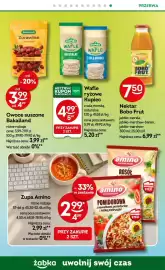 Żabka gazetka Strona 66: Owoce suszone Bakalland €3,99, Nektar Bobo Frut jabłko-morela €7,50