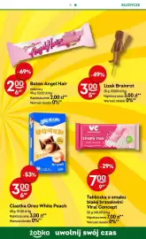 Żabka gazetka Strona 71: Lizak Brainrot €3,00, Baton Angel Hair malinowy Rosso Bianco €2,00