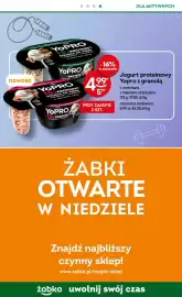 Żabka gazetka Strona 75: Jogurt proteinowy YoPro z granolą z orzechami €4,99