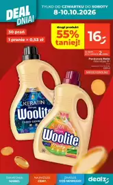 Dealz gazetka tydzień 41 Strona 4: Płyn do prania Woolite Keratin Therapy €16,00