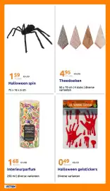 Action folder week 41 Pagina 29: Theedoeken €4,95, Halloween gelstickers €0,49