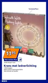 Action folder week 41 Pagina 3: Krans met ledverlichting €11,95
