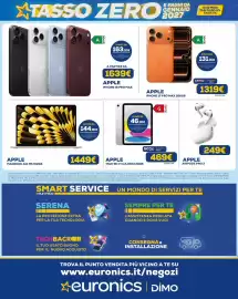 Volantino DIMOStore Pagina 16: Apple iPhone 18 Pro Max €1.639,00, Apple iPhone 17 Pro Max 256GB €1.319,00