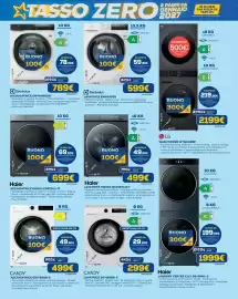Volantino DIMOStore Pagina 2: Haier Lavatrice HW100-B14367GUI T €499,00, Candy lavatrice gd 48sb6-s €299,00