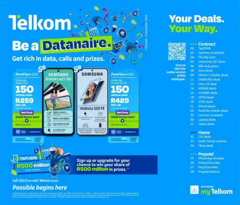 Telkom catalogue (valid until 6-11)