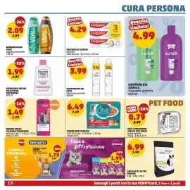 Volantino PENNY Pagina 19: Purina One Sterilcat €6,49, Dentifricio Colgate €4,29