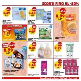 Volantino PENNY Pagina 3: Cavolfiori a rosette Ortomio €1,29, Tartufo al cacao, bianco La Buona Pasticceria €0,99