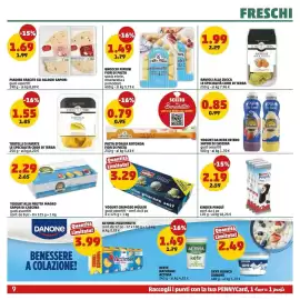 Volantino PENNY Pagina 9: Yogurt cremoso Müller €3,29, Pasta sfoglia rotonda Fior di Pasta €0,79