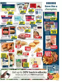 Pick n Pay catalogue Page 3: PnP Vegan Chickpea & Corn Bites 200g €39,99, Eskort Red or Smoked Viennas 500g Each €36,99