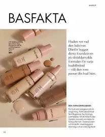 Oriflame reklamblad Sida 112: The one everlasting sync stress-free foundation €199,00