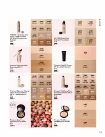 Oriflame reklamblad Sida 115: Giordani Gold Liquid Silk Foundation SPF 12 €279,00