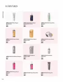 Oriflame reklamblad Sida 144: Duologi fall resist shampoo €119,00, Duologi intense repair hair mask €129,00