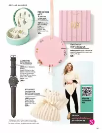 Oriflame reklamblad Sida 161: Oriflame Moments Mini Jewellery Case €179,00, Moments 7-pack Earrings Set €149,00