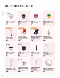 Oriflame reklamblad Sida 42: Icon royal velvet firming night cream €319,00