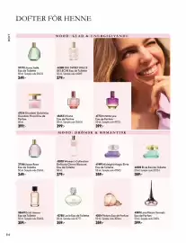 Oriflame reklamblad Sida 84: 42828 Women's Collection Delicate Cherry Blossom €279,00, Volare Eau de Parfum €359,00
