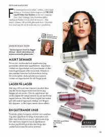 Oriflame reklamblad Sida 99: The One Liquid Glitter Eye Shadow €199,00
