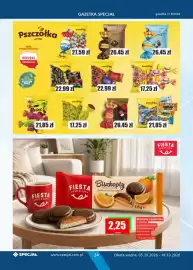 Specjał gazetka Strona 24: Pszczółka Crunchy €21,85, Sernik Truskawkowy Pszczółka €26,45