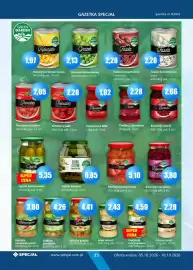 Specjał gazetka Strona 35: Salatka grecka €4,41, Pomidory całe €2,28