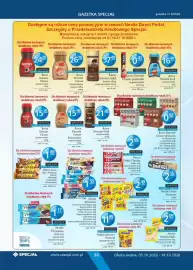 Specjał gazetka Strona 36: Kawa Nescafe Gold rozpuszczalna €21,49, Kawa Nescafe Creme Sensazione €15,99