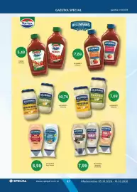 Specjał gazetka Strona 47: Hellmann's Ketchup €7,69, Hellmann's Sosy Ranch €6,99
