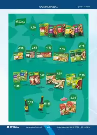 Specjał gazetka Strona 48: Knorr Zupy standard €2,99, Knorr Bulion Warzywny €7,35