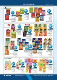 Specjał gazetka Strona 52: Przysnacki Chrupki €4,89, Owolovo Mus Tropikalne Smoothie €2,99