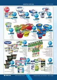 Specjał gazetka Strona 6: Alpro Napój matcha €9,85, Deser Monte czekolada white €2,83