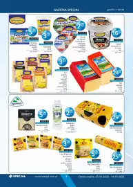 Specjał gazetka Strona 7: Ser Topiony do tostów plastrы cheddar €3,59, Serek Śmietankowy Włoszczowa €16,75