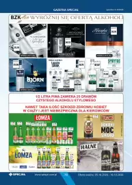 Specjał gazetka Strona 78: Wódka Adam Mickiewicz Premium €50,73, Pils Łomza €2,79