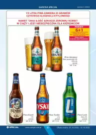 Specjał gazetka Strona 83: Piwo Książęce Złote pszeniczne 0% IPA 0% €5,00