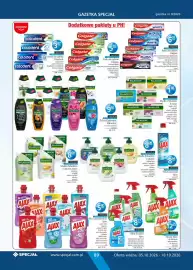 Specjał gazetka Strona 89: Mydło Palmolive w płynie zapas €8,09, Żel pod prysznic Palmolive €9,42