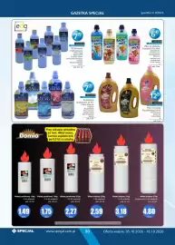 Specjał gazetka Strona 90: Żel do mycia Felce Azzurra €7,99, Wkład parafinowy Domio €1,75