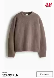 H&M gazetka tydzień 41 Strona 4: Sweter H & M €124,99