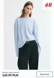 H&M gazetka tydzień 41 Strona 7: Wełniany sweter oversize H & M €169,99