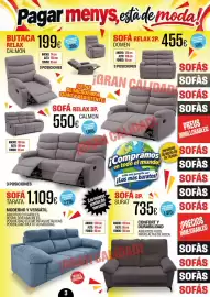 Catálogo Hipo Gegant Página 3: Confort - sofá 3p. surat €735,00, Moderno y versátil €1.109,00