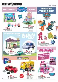 Catálogo DRIM Página 6: Evi grunidos y abrazos €26,99, Minnie - playset mansion €39,99