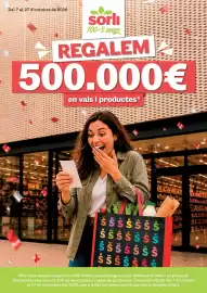 Catálogo Sorli Página 1: Del 7 al 27 d'octubre de 2026 sorli 100+3 anys REGALEM 500.000€ en vals i productes* 1731 S S S S S