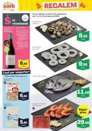 Catálogo Sorli Página 12: Pasapesca gambón colas €6,90, Pasapesca daus de sípia €5,80
