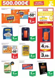 Catálogo Sorli Página 13: Royal llim salmó fumat €6,99, Consorcio filets d'anxova €2,55