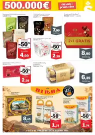 Catálogo Sorli Página 31: Lindt Lindor €4,99, Lindt Nuxor bombons de xocolata amb llet o xocolata negra €7,99