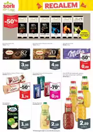 Catálogo Sorli Página 34: Don Simón nectar de pinya €2,19, Smint caramels llauna diversos gustos €0,75