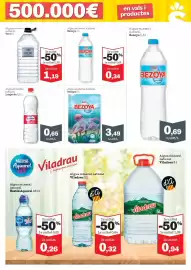 Catálogo Sorli Página 37: Bezoya 8 l €3,49, Bezoya agua mineral natural €0,34