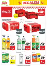 Catálogo Sorli Página 38: Sprite refresc normal o zero €0,82, Monster energy ultra white zero €0,89