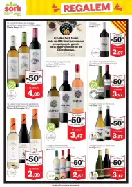 Catálogo Sorli Página 40: Viatera vi negre o blanc DO Terra Alta €3,97, Reforjat vi negre o blanc DO Terra Alta €3,12