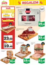 Catálogo Sorli Página 6: Argal bonnatur jamón cocido extra €11,90, Argal pit de gall dindi amb oli d'oliva verge extra €19,79