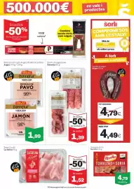 Catálogo Sorli Página 7: La Selva pernil cuit €1,52, Exentis fuet o llonganissa €1,39