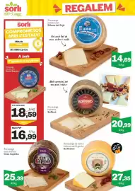 Catálogo Sorli Página 8: Boffard reserva €20,99, El Nostre formatge de cabra baix en sal i greix €27,35