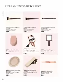 Catálogo Oriflame Página 124: Espejo Glam Vanity €7,99, Rizador de Pestañas con Peine Separador €5,29
