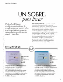 Catálogo Oriflame Página 55: Welloosophy wellness pack mujer €36,99, WelloSOPHY Wellness Pack Man €36,99
